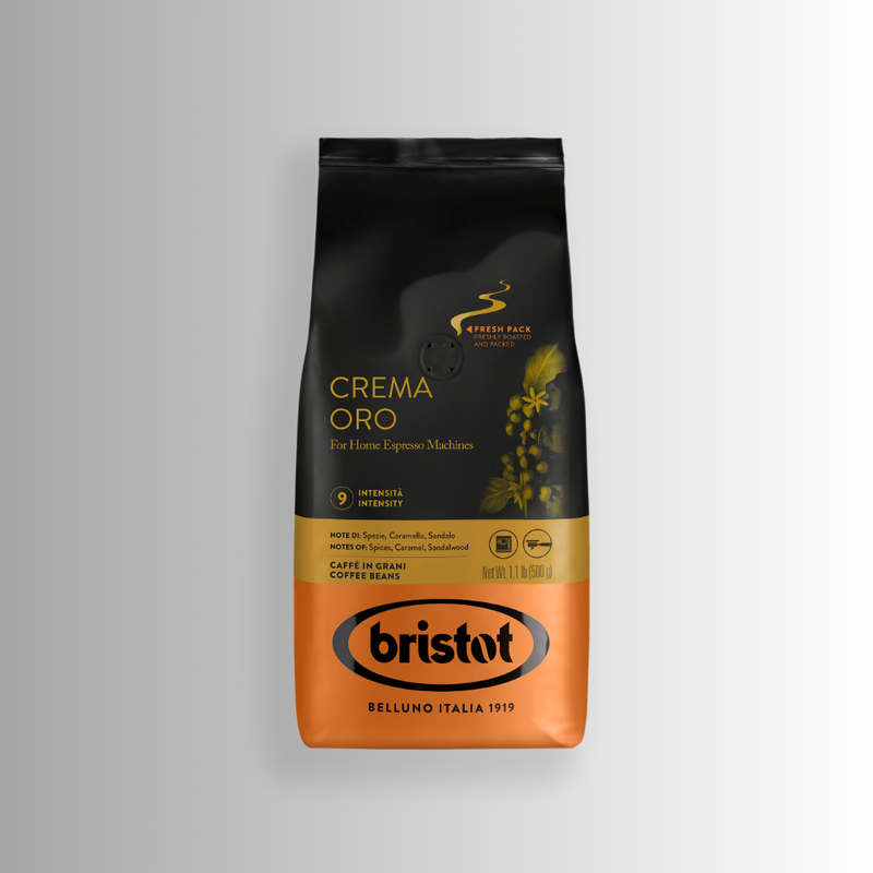 Bristot Crema Oro Beans - 500g Fresh Pack